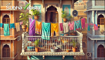 dry clothes and Vastu