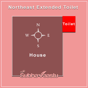 Northeast extended toilet