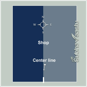 Vastu for South shops